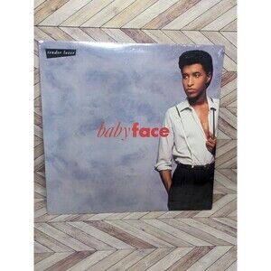 New Sealed BABYFACE Tender Lover Vinyl LP 1989 CBS Solar In Shrink